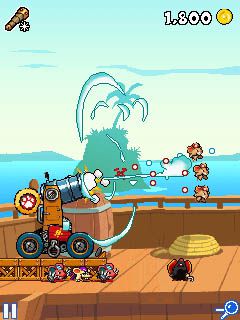 Free download java game Cannon rats on your mobile phone! Image №2