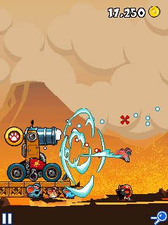 Free download java game Cannon rats on your mobile phone! Image №6