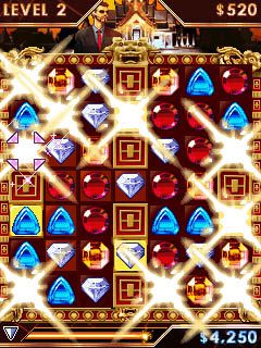 Free download java game Diamond twister on your mobile phone! Image №3