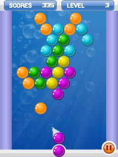 Free download java game Bubble Shooter on your mobile phone! Image №2