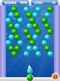 Free download java game Bubble shooter on your mobile phone!