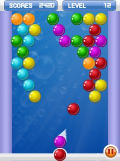 Free download java game Bubble Shooter on your mobile phone! Image №4