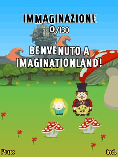 Free download java game South Park: Imaginationland on your mobile phone! Image №2