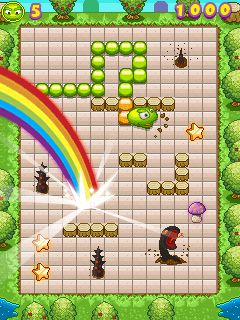 Free download java game Snake revolution on your mobile phone! Image №2