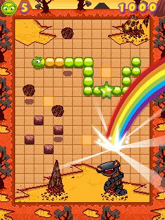 Free download java game Snake revolution on your mobile phone! Image №4