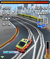 Free download java game 3D Street rail racing on your mobile phone! Image №6