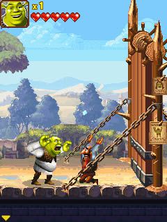 Free download java game Shrek forever after: The mobile game on your mobile phone! Image №2