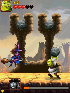 Free download java game Shrek forever after: The mobile game on your mobile phone! Image №7
