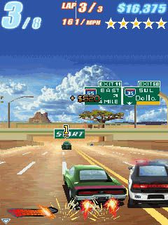 Free download java game Fast & Furious 5: The movie official game (Tte Fast five) on your mobile phone! Image №4