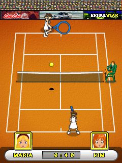 Free download java game Total tennis women's edition on your mobile phone! Image №4