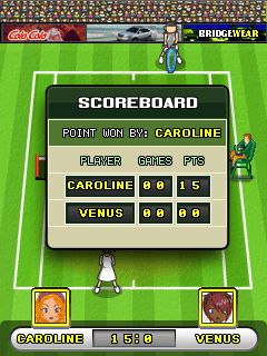 Free download java game Total tennis women's edition on your mobile phone! Image №6