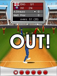 Free download java game Powerplay cricket on your mobile phone! Image №3