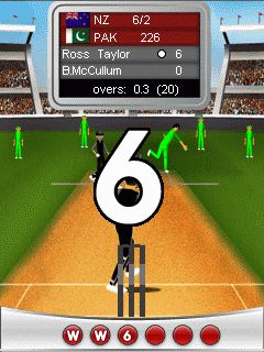 Free download java game Powerplay cricket on your mobile phone! Image №5