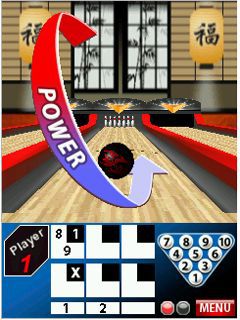 Free download java game Professional bowlers association bowling on your mobile phone! Image №3
