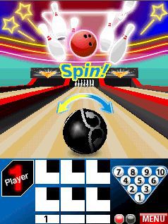 Free download java game Professional bowlers association bowling on your mobile phone! Image №2