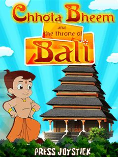 Free download java game Chhota Bheem and the throne of Bali on your mobile phone!
