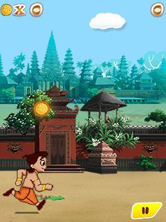 Free download java game Chhota Bheem and the throne of Bali on your mobile phone! Image №3