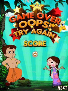 Free download java game Chhota Bheem and the throne of Bali on your mobile phone! Image №6