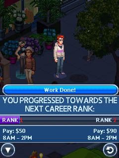 Free download java game My life in New York on your mobile phone! Image №3