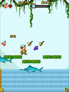 Free download java game Adventure island forever on your mobile phone! Image №4