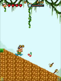 Free download java game Adventure island forever on your mobile phone! Image №6
