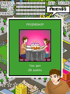 Free download java game Central park: An eco living game on your mobile phone! Image №3