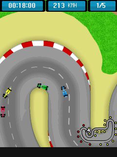 Free download java game Formula: Firestorm racing on your mobile phone! Image №4