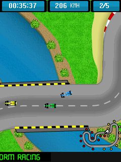 Free download java game Formula: Firestorm racing on your mobile phone! Image №5