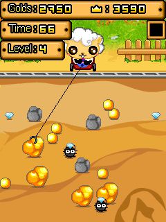 Free download java game Happy gold digger on your mobile phone! Image №3