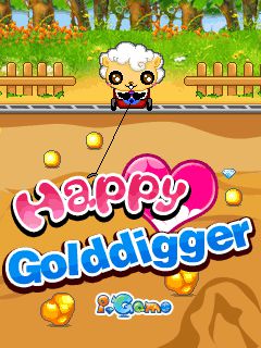 Free download java game Happy gold digger on your mobile phone!