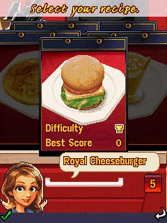 Free download java game Pocket chef on your mobile phone! Image №3