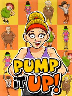 Free download java game Pump it up: Aerobics! on your mobile phone!