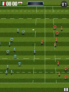 Free download java game RBS 6 Nations: Rugby 2009 on your mobile phone! Image №2