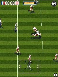 Free download java game RBS 6 Nations: Rugby 2009 on your mobile phone! Image №4
