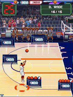 Free download java game NBA Pro basketball 2010 on your mobile phone! Image №5