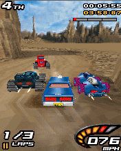 Free download java game Burning tires 3D on your mobile phone! Image №2