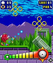Free download java game Sonic the hedgehog: Golf on your mobile phone! Image №4