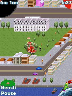 Free download java game Rolling with Katamari on your mobile phone! Image №5