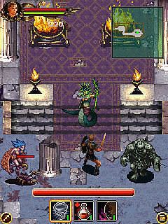 Free download java game Clash of the titans on your mobile phone! Image №2