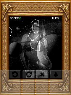 Free download java game Bikini meteors on your mobile phone! Image №4