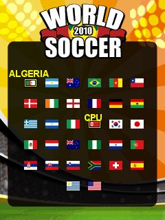 Free download java game World soccer 2010 on your mobile phone! Image №3