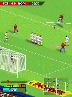 Free download java game Real Football 2012 on your mobile phone! Image №2