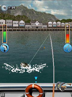 Free download java game Bass fishing mania 2 on your mobile phone! Image №3
