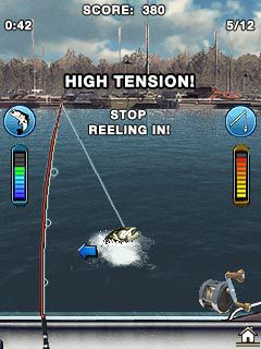 Free download java game Bass fishing mania 2 on your mobile phone! Image №6