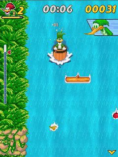 Free download java game Woody Woodpecker: In waterfools on your mobile phone! Image №4
