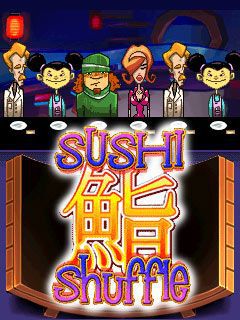 Free download java game Sushi shuffle on your mobile phone!