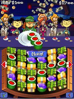 Free download java game Sushi shuffle on your mobile phone! Image №2