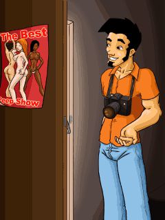 Free download java game Dirty Jack: Peep show on your mobile phone! Image №7