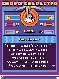Free download java game Looney tunes: Monster match on your mobile phone! Image №4