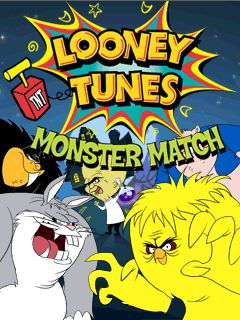 Free download java game Looney tunes: Monster match on your mobile phone!